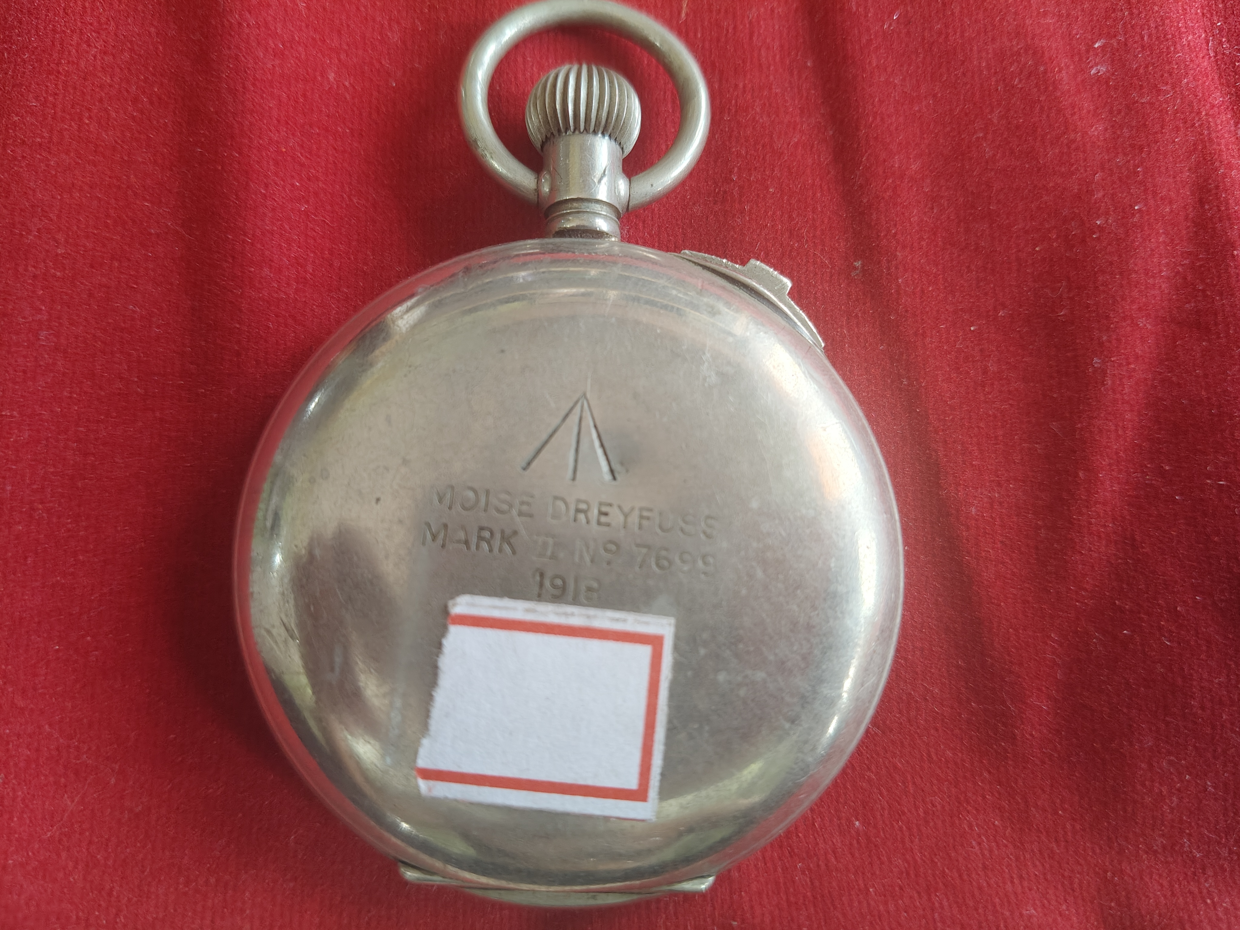 Vintage old military used winding pocket timer watch  — photo 2 of 2