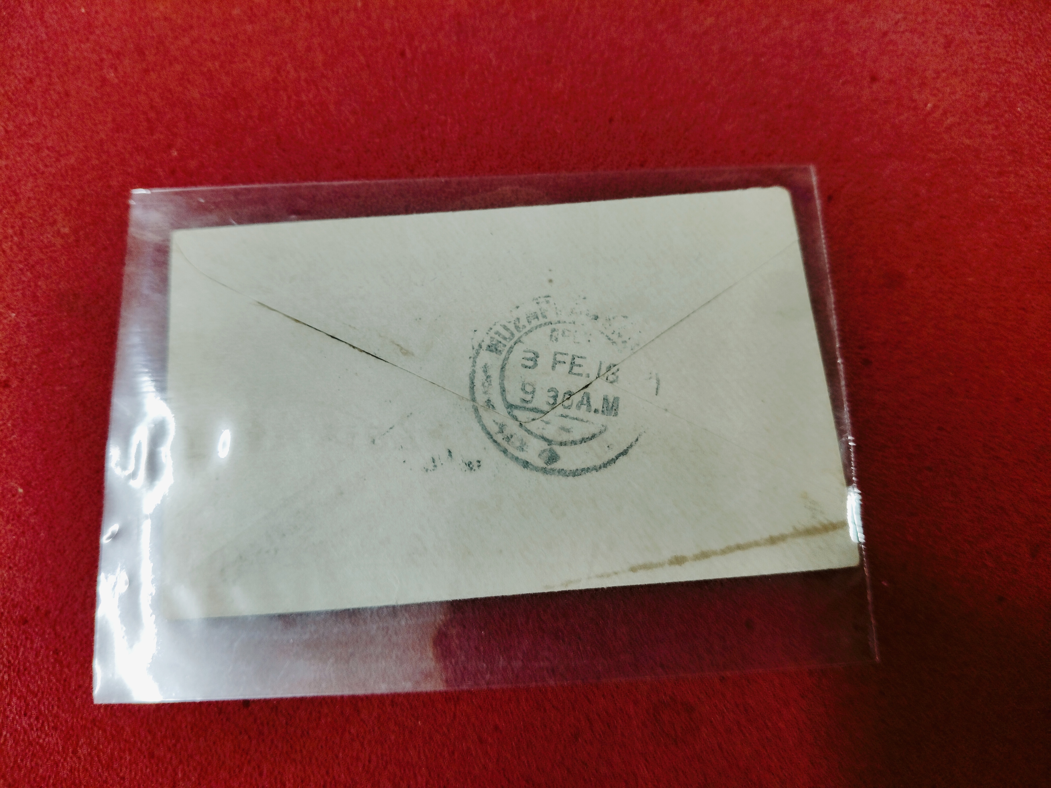 vintage postal envelope from British India. — photo 2 of 2