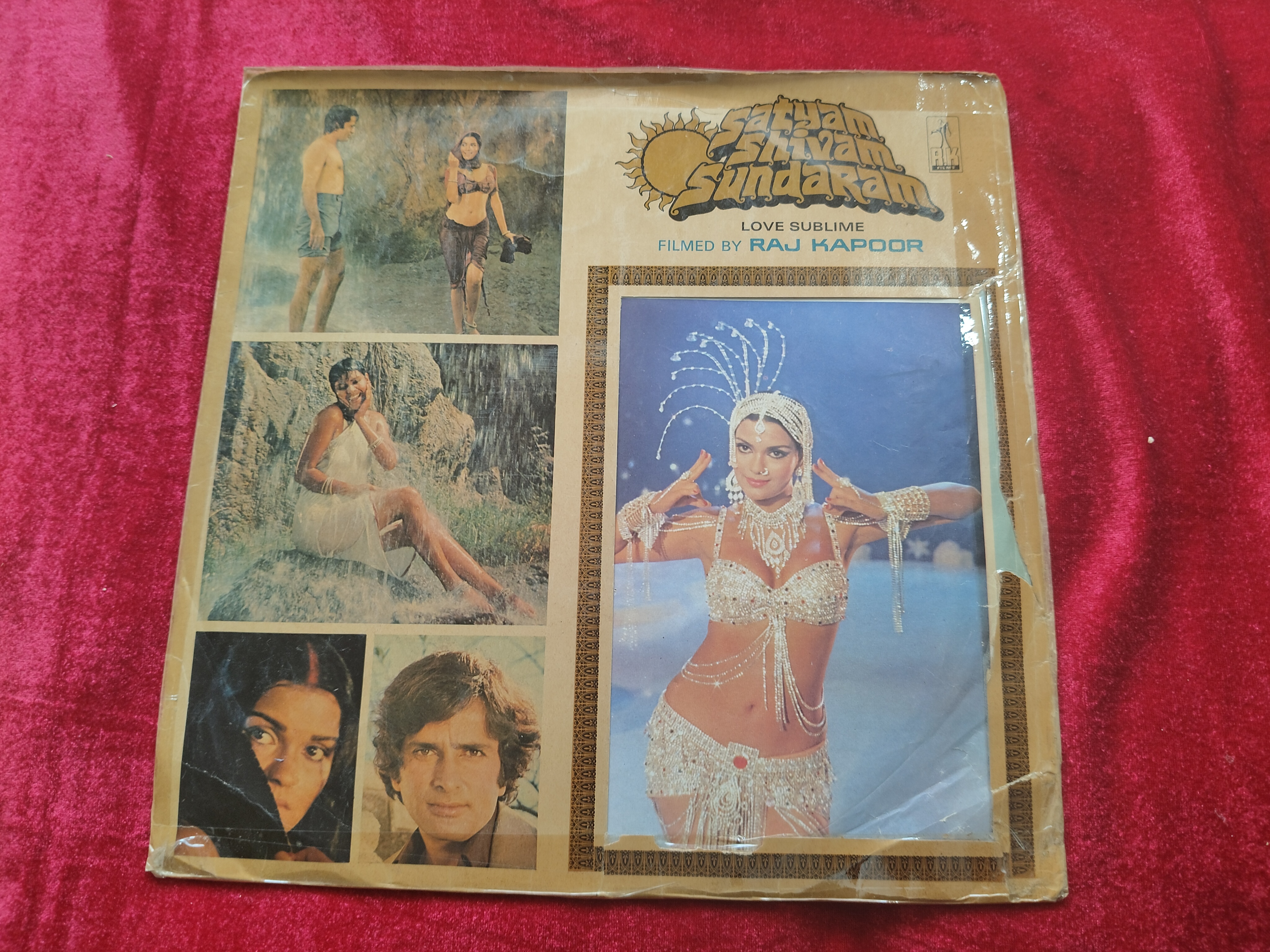 Satyam Shivam Sundaram Hindi Movie Vinyl Record — photo 2 of 2