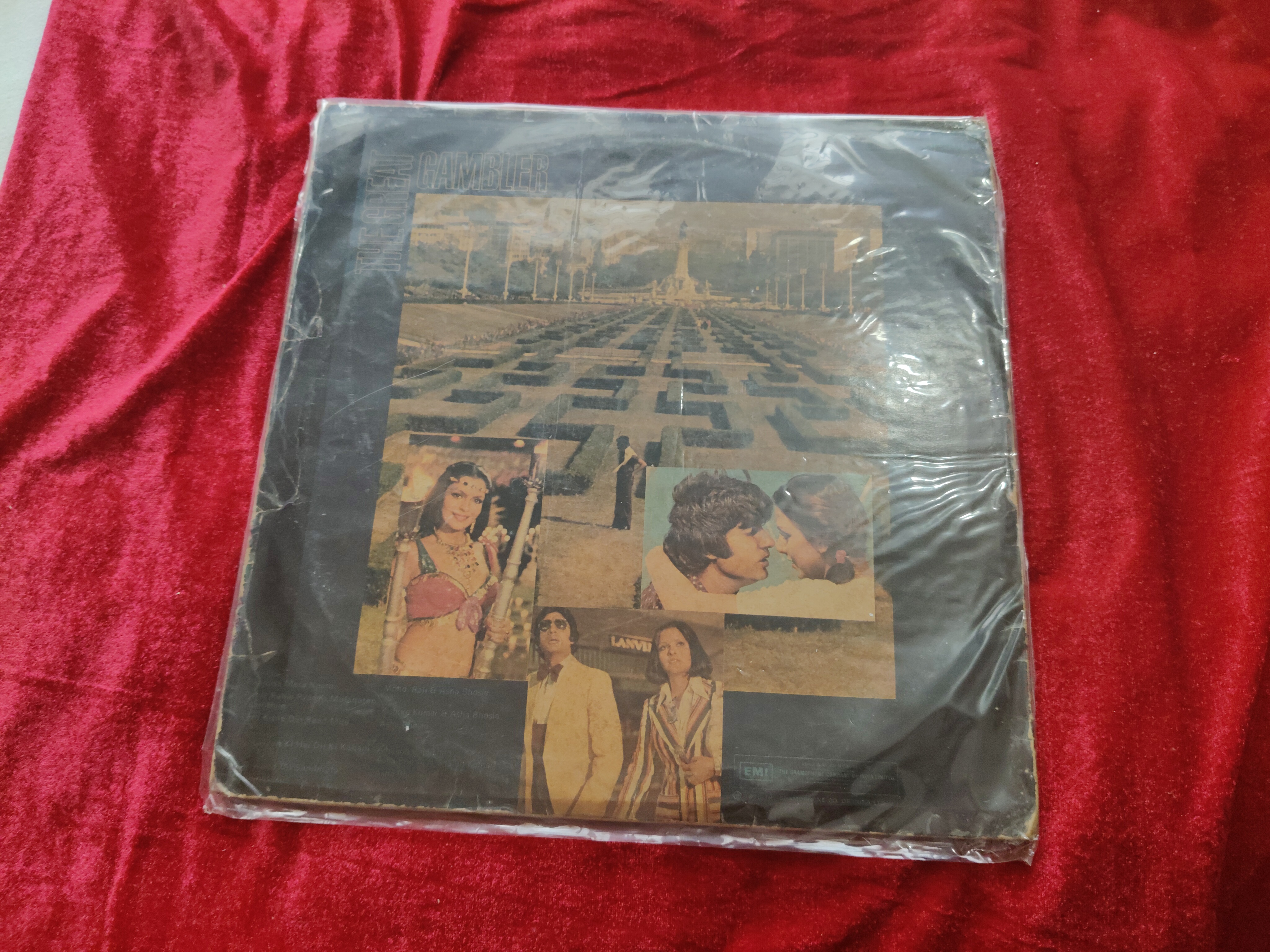 THE GREAT GAMBLER Vinyl LP Record R D Burman Rare 1978 Bollywood Hindi Indian — photo 2 of 2