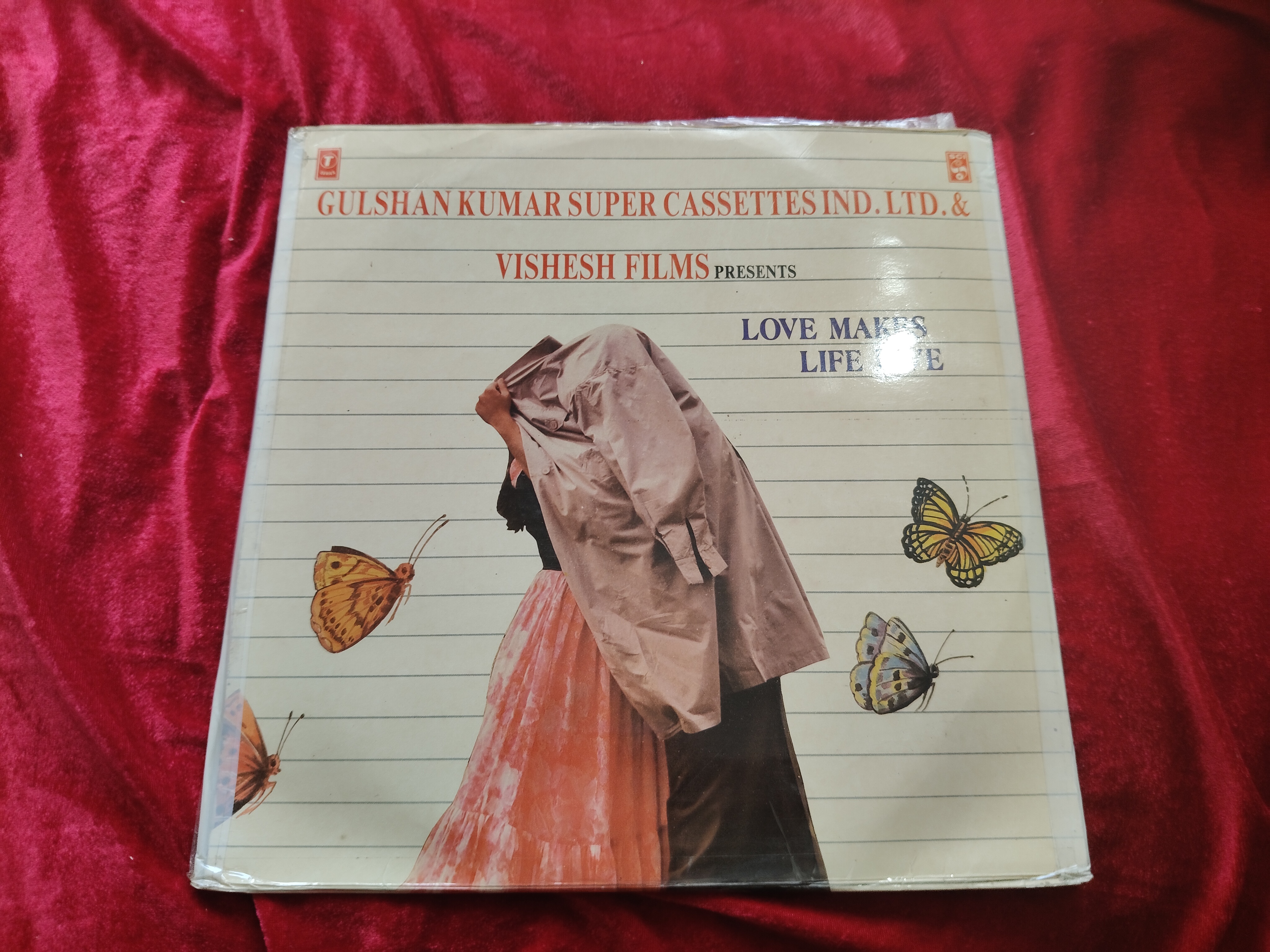 Aashiqui – SHFLP 1/1372  – 2LP Set – Bollywood Rare LP Vinyl — photo 2 of 2