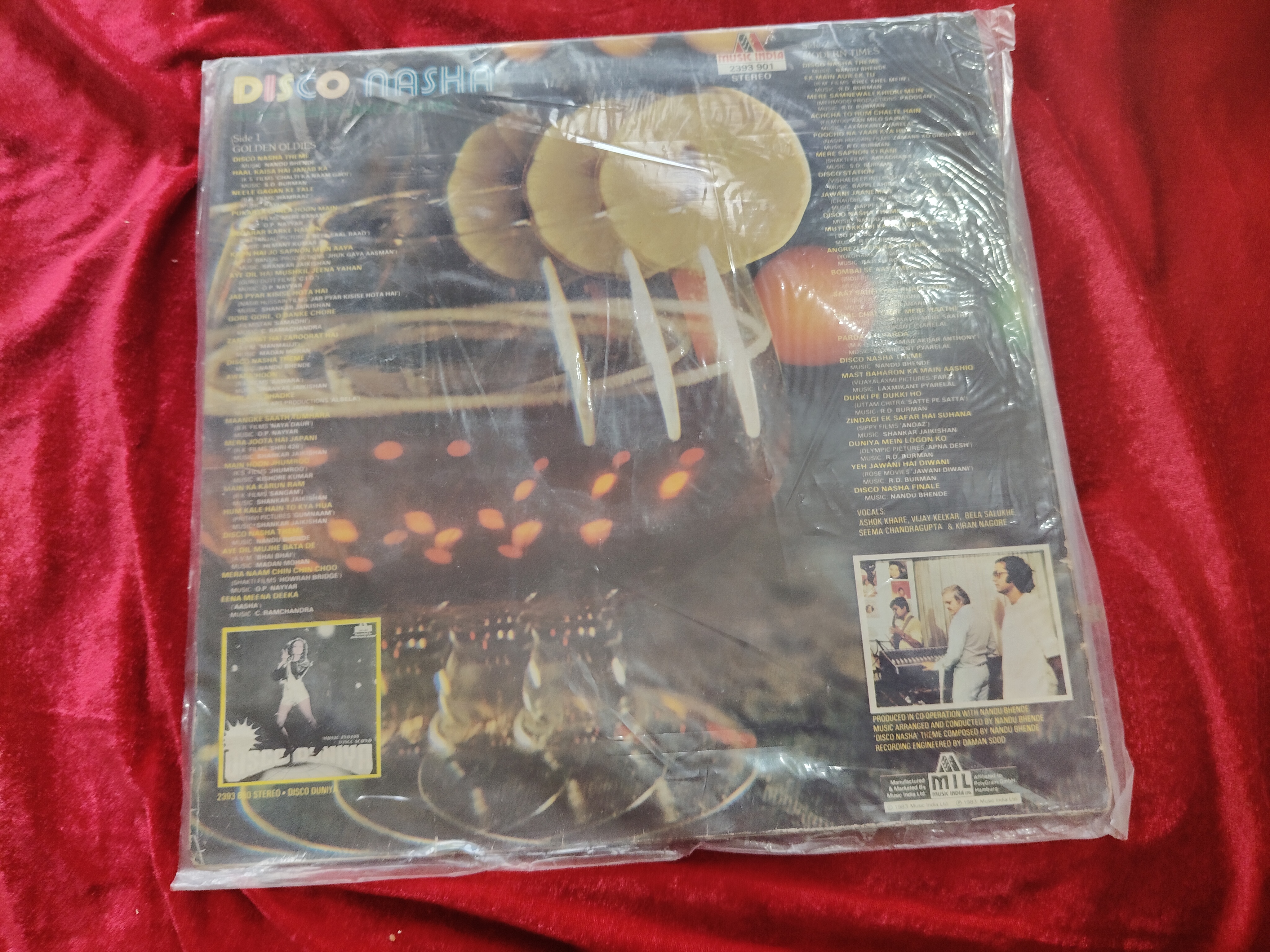 Disco Nasha Hindi Non-Filmi Lp Vinyl Record — photo 2 of 2