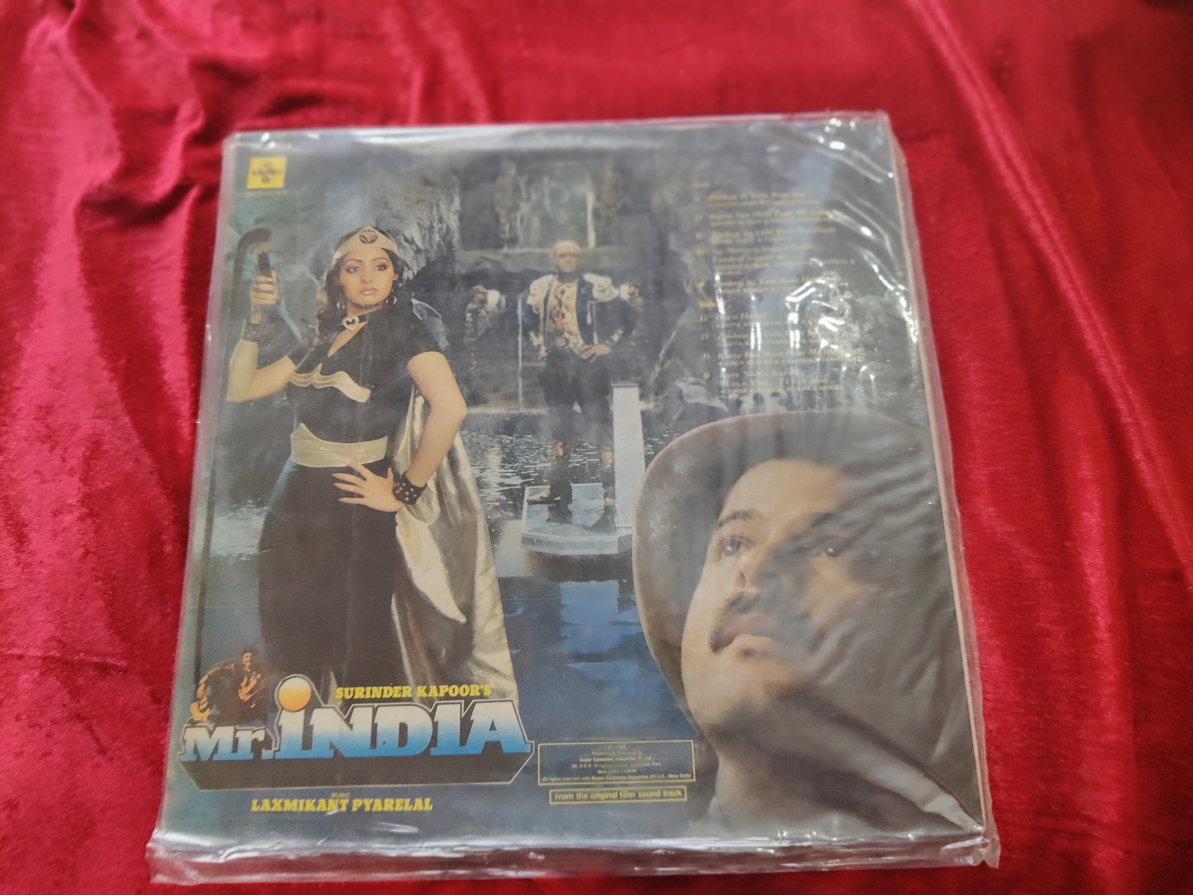 Mr India Bollywood LP Vinyl Record Condition — photo 2 of 2