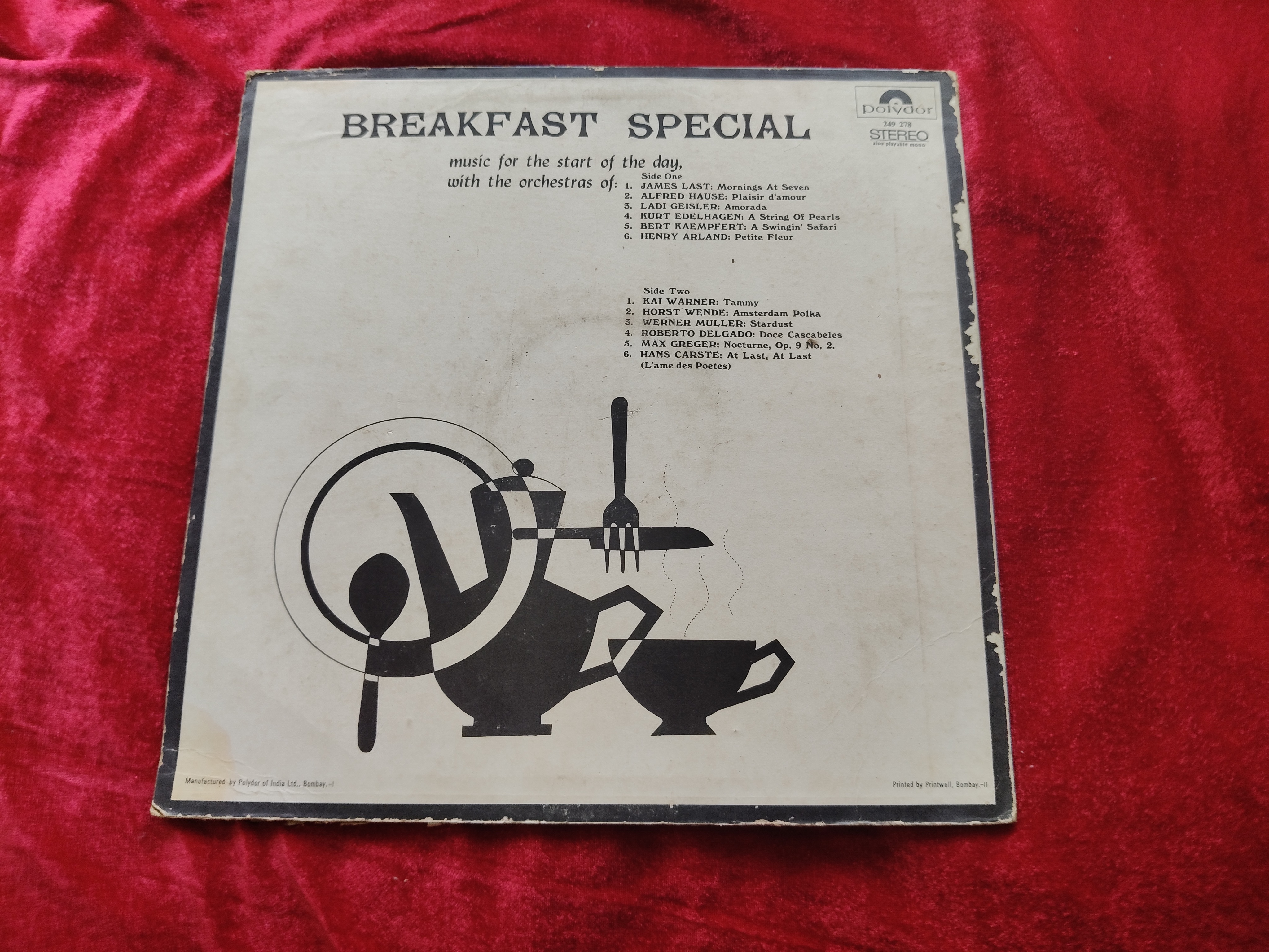 1968 Polydor Records compilation vinyl album titled "Breakfast Special". — photo 2 of 2