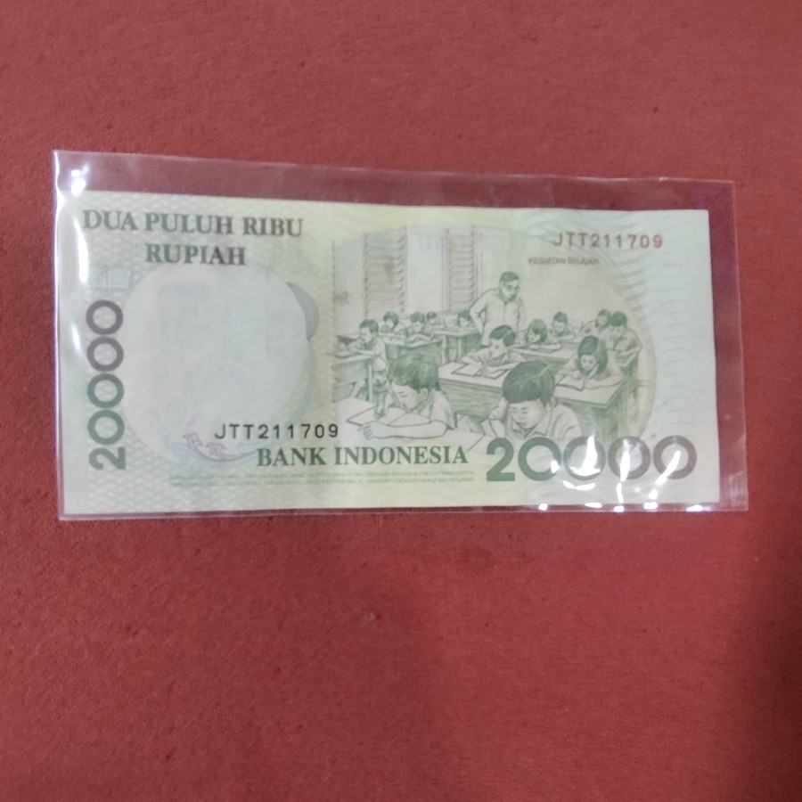 Indonesia 20000 Rupiah with Ganesha — photo 2 of 2