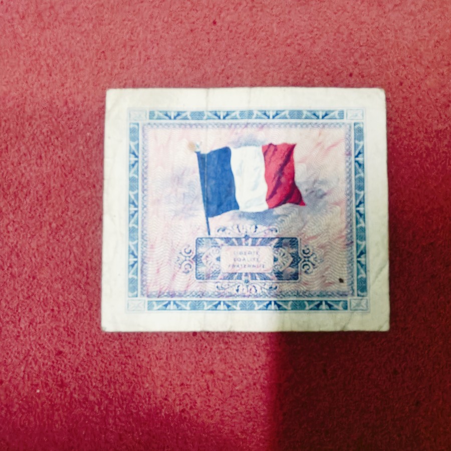 France – Allied Military ,5 francs 1944 — photo 2 of 2