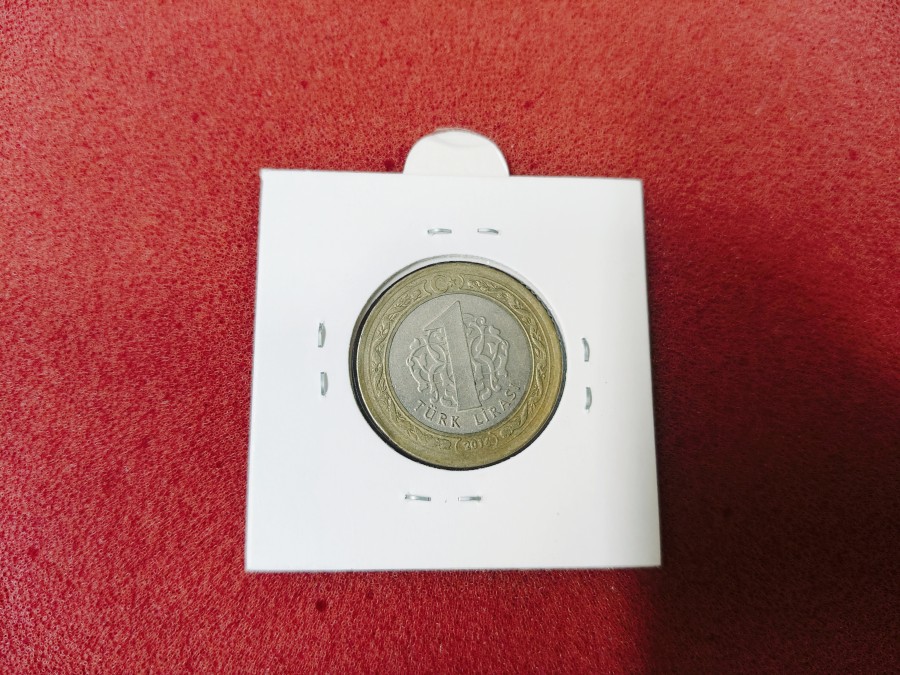 Turkey 1 Lira Bimetal 2020 Coin — photo 2 of 2