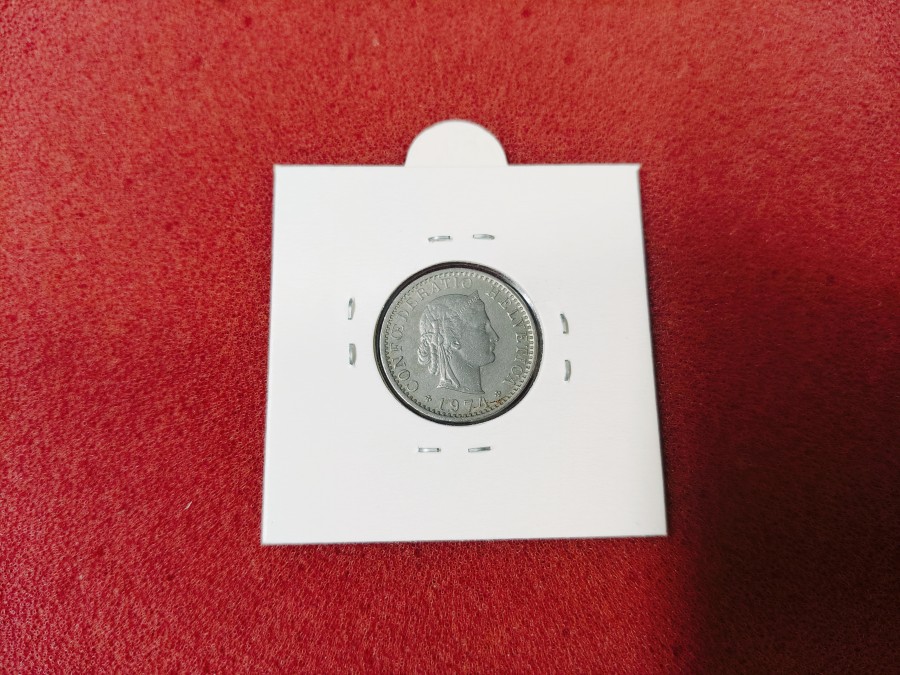 Switzerland 20 Rappen Libertas Coin — photo 2 of 2