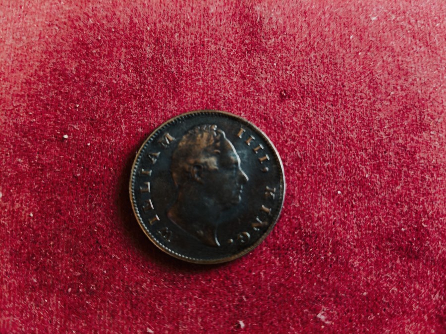 1835 One Rupee Rare British India Coin William Iv East India Company — photo 2 of 2