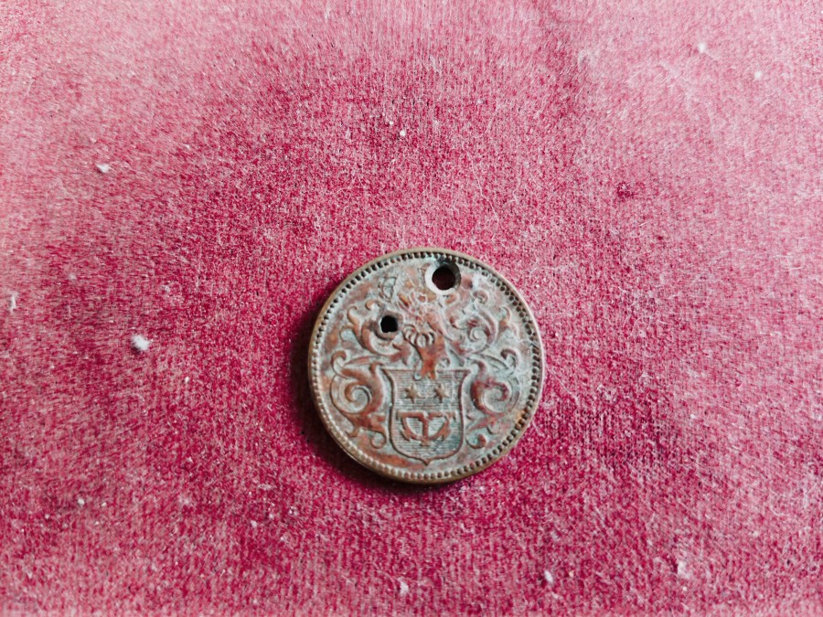 Token features the text "VOLKART BROTHERS," "UMSHUM," "MORAGOON," — photo 2 of 2