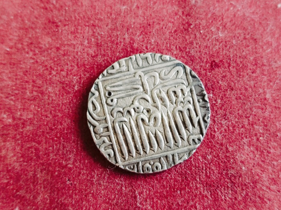 Islam Shah Suri of suri dynasty silver Tanka collector choice rare coin — photo 2 of 2