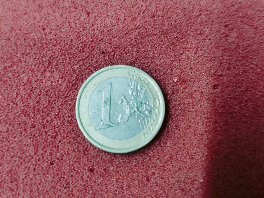 Italy 1 Euro Vitruvian Man 2009 Coin — photo 2 of 2